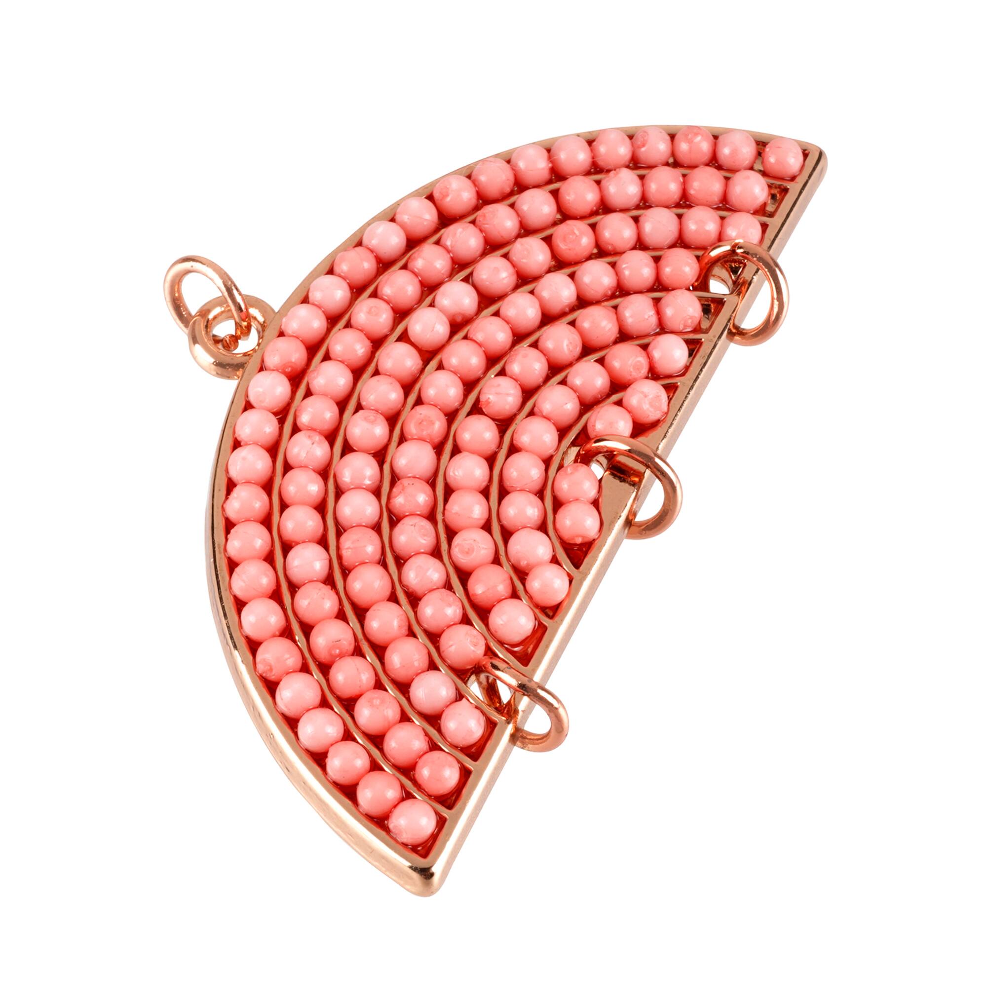 Creations Half Round Beaded Pendants by Bead Landing™